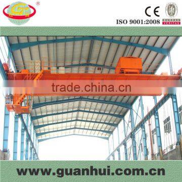 electric double girder clamshell bucket crane