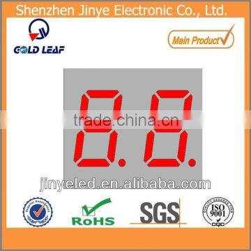 2 digit 7 segment led display