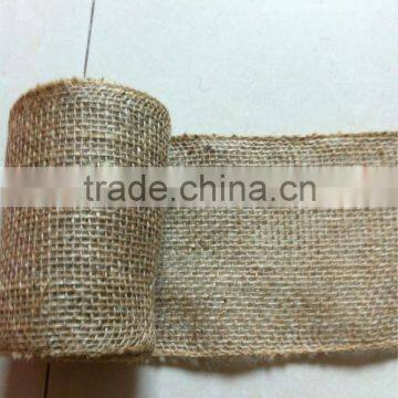 Natural Burlap Ribbon photo-3