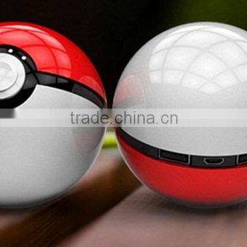 New arrive portable pokemon power bank 8000mah with led light hot selling power bank factory supply