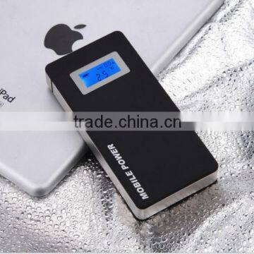 6000mAh mobile power bank led torch with display