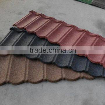 Long Life Color Sand Stone Coated Roof Tile Color Aluminium Roofing Sheet