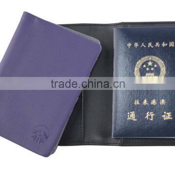 Dongguan Factory Direct Custom Passport Holder With Card Holder,leather Passport Cover With Customized Logo photo-4