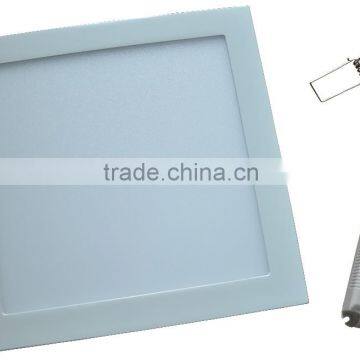 Singapore,18W,240x240x20mm,Super thin LED Panel Luminaire, Emergency Aperture Square Super thin LED Panel Fitting