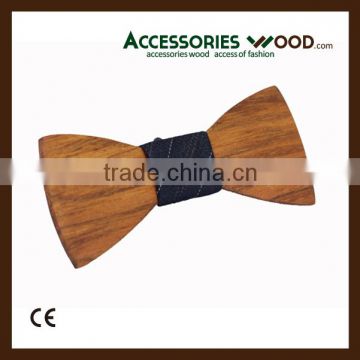 wholesale hand-made mens bow ties wooden tie