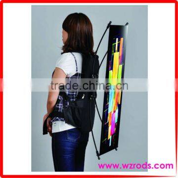 Mobile Backdrop X Frame With Colorful Logo Banners