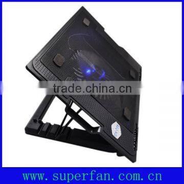 Fashion notebook cooler desk with single cooling fan