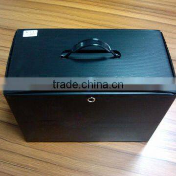 Black Antistatic corrugated pp box ,correx box ,pp hollow sheet box