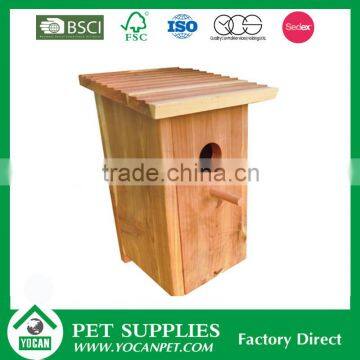 small wood crafts bird house nest box