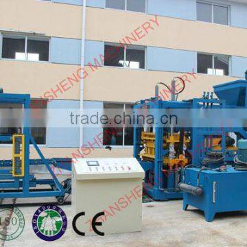 Machinery for the production of making concrete wall blocks