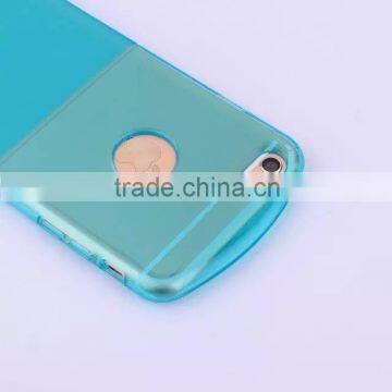 Phone Case Manufacturer 6 Colors Transparent Soft TPU Flexible Shockproof Anti-friction Case Cover for IPhone 6S/ 6/ Plus photo-2