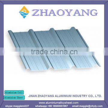 High quality Chinese manufacturer supply aluminium corrugated roofing sheets