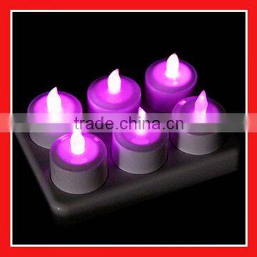 cheapest Plastic Flicking Rechargeable Led Candle For Holiday