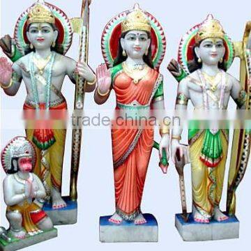 Marble RAM Darbar Statue