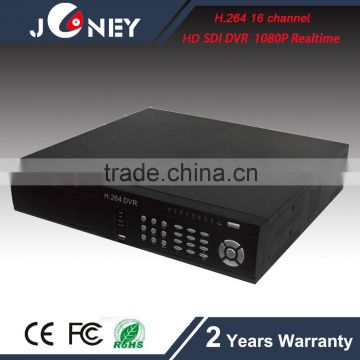 16 channel 1080p sdi dvr realtime