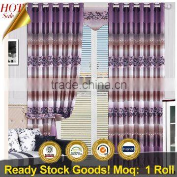 New printed blackout designs living room curtains blackout fabric design