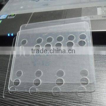 CB-1477 Well fit unit Laser Cut Acrylic front-panels