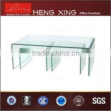 High potency new design glass top executive office table