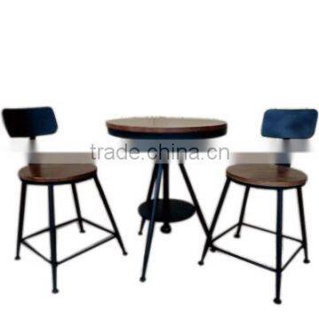 Golson Round Ironwood Dining & Chairs