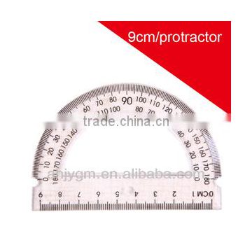 180 Degree 9CM Plastic Protractor Rulers/plastic protractor