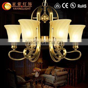 flower shape classic lamp,candle shaped lamp,brass inauguration lighting lamp