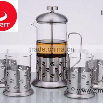 High Quality Stainless Steel Custom French Press(350ML) All Coffee Press Maker