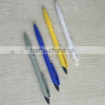 Export Products List Solid Color Barrel and Plunger Custom Logo Plastic Pen photo-5