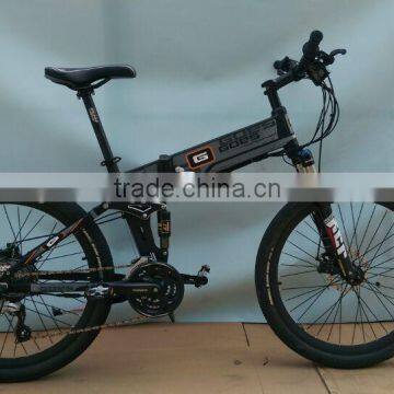 EN15194 approved electric mountain bike hidden battery 36V 10ah in frame ( HJ--M10 )