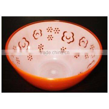 .plastic salad bowl,plastic bowl,bowl