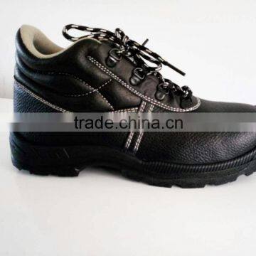 Good Quality PU Sole Steel Toe Industrial Worker Shoes