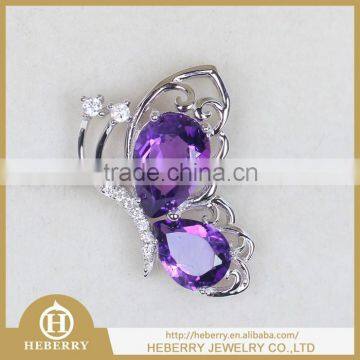 precious gemstone crystal quartz pendant for necklace best gift