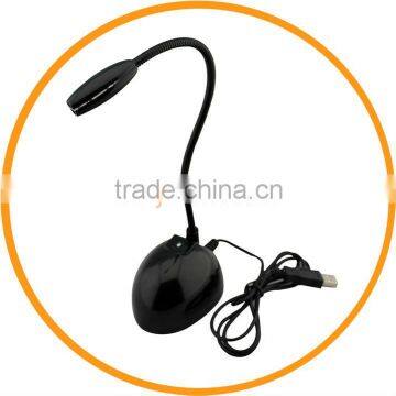 Flexible USB 2.0 Recording Mic Microphone for Desktop Laptop PC Computer Black from dailyetech