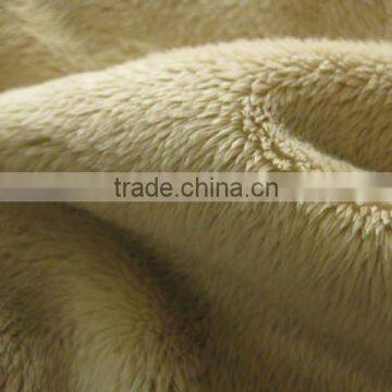 3mm hair height Micro velboa 100%polyester fabric