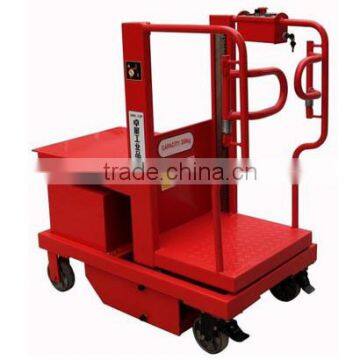 low position parcel selction order picker truck