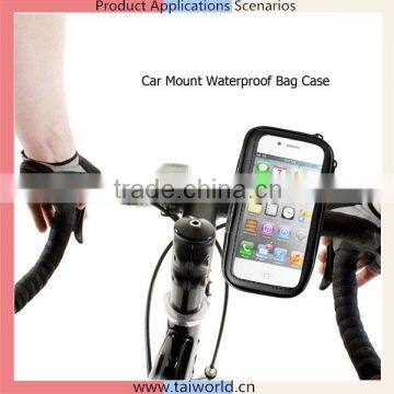 Bike Sport Mount Holder Waterproof Cover Bag Special for 3.5-6" Smartphones