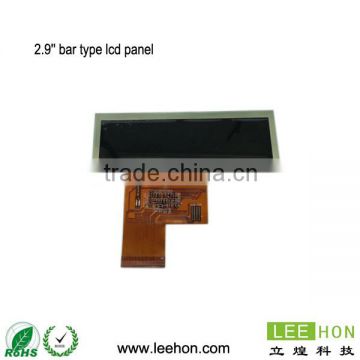 2.9'' bar type lcd panel with 320x120 for washing machine