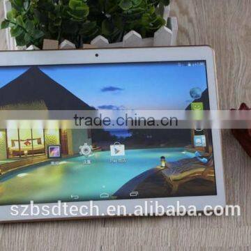 Android 9.6 Inch Quad Core 3Gphone RAM 1GB ROM 16GB Front 3.0MP Rear 2.0MP 800*1280IPS Bluetooth 4.0 Tablet PC
