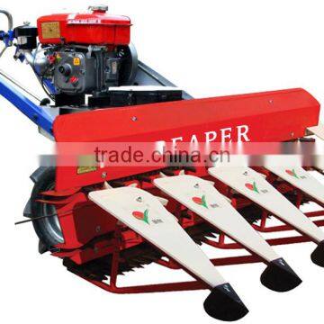 rice harvester machine , rice reaper,mini harvester,agricultural machinery