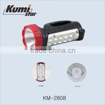 portable cheap led rechargeable hunting torch light KM-2808