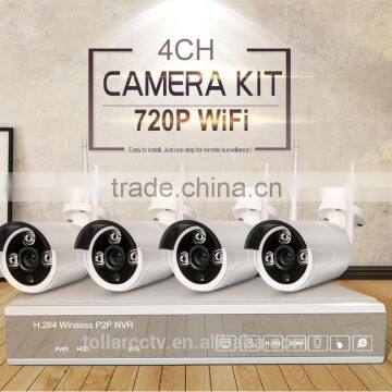 New arrival Wireless CCTV Kit With 720P 4CH