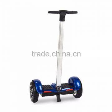 Black Remote Smart Hoverboard Handle Bar Chariot 2 Wheel Electric Scooter Self Balance Mini