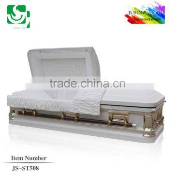 wholeslae velvet lining American cheap metal casket