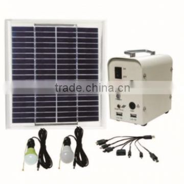 12V 5w solar panel home lighting system and solar lighting kit with led light