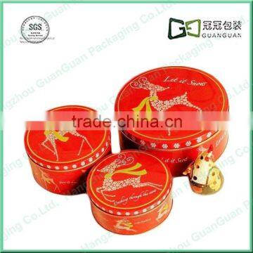 Luxury cookie packaging box design, red cookie box