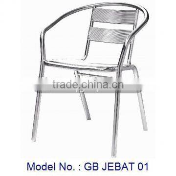 outdoor aluminium chair, garden chair, modern armchair