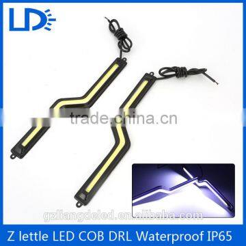 Hot selling popular style car daytime running light z shape led cob drl