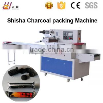 Pouch Flow packaging machinery for flame charcoal, Shisha charcoal Packing Machine