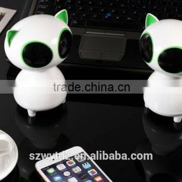 Lovely Cartoon Protable USB Mini Speaker Music Player for Phone PSP Desktop PC Laptop Notebook photo-2