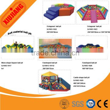 Xiujiang kids indoor playground ball pit with marine balls