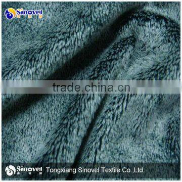 Polyester Embossed Micro Velboa Fabric, Printed Velboa Fabric